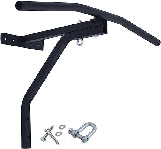 Heavy Duty Punch Bag Wall Bracket Steel Combo Chin Pull Up Bar,Steel Chain